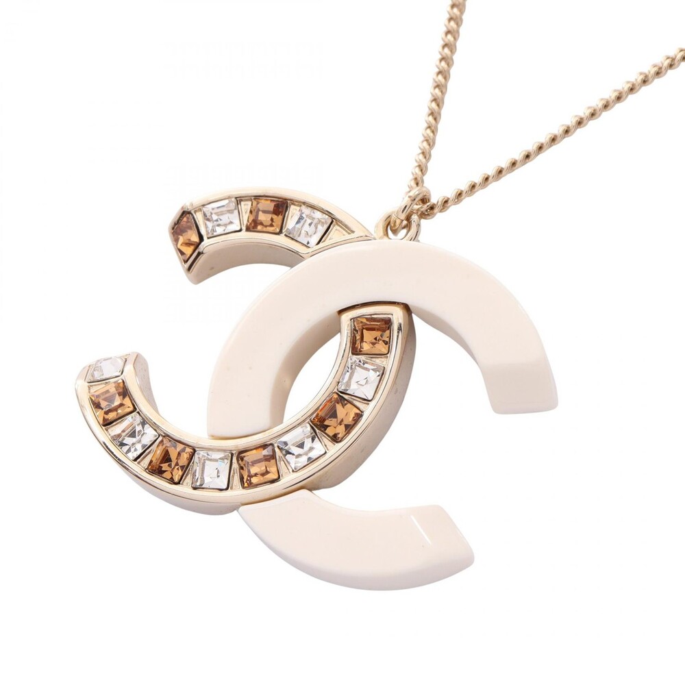 Chanel Coco Mark Long Necklace Gold #277547C78B
